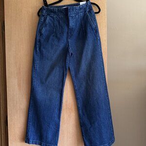 Wide Leg High Rise Jeans (New)